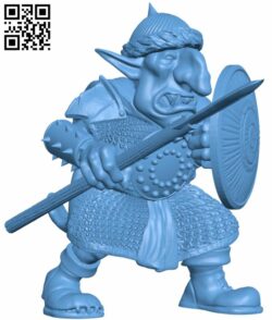 Goblin H008441 file stl free download 3D Model for CNC and 3d printer