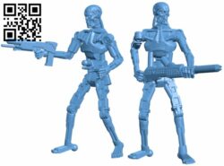 Heavy Weapons Terminator Endos H008099 file stl free download 3D Model for CNC and 3d printer