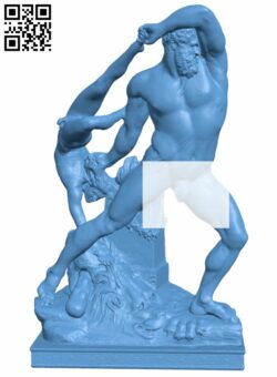 Hercules and Lichas H007735 file stl free download 3D Model for CNC and 3d printer