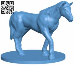 Horse H007763 file stl free download 3D Model for CNC and 3d printer