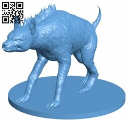 Hyena H007764 file stl free download 3D Model for CNC and 3d printer