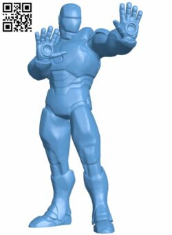 Iron man H008103 file stl free download 3D Model for CNC and 3d printer
