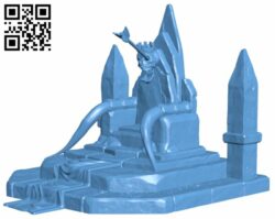 King’s throne H008108 file stl free download 3D Model for CNC and 3d printer