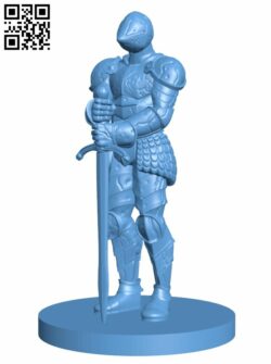 Knight statue H007876 file stl free download 3D Model for CNC and 3d printer