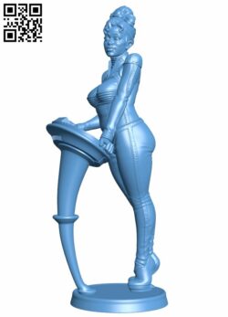 Lieutenant Jila – Woman H008455 file stl free download 3D Model for CNC and 3d printer