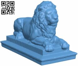 Lion H008112 file stl free download 3D Model for CNC and 3d printer