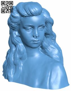 Little Girl H007907 file stl free download 3D Model for CNC and 3d printer