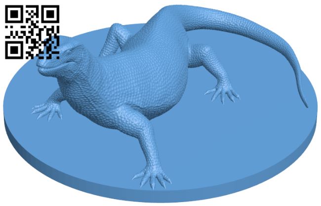 Lizard H007766 file stl free download 3D Model for CNC and 3d printer