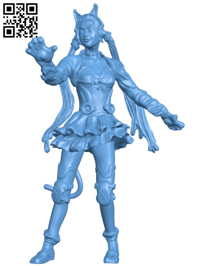 Lucky Chloe H008116 file stl free download 3D Model for CNC and 3d printer