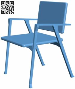 Luisa Chair H008117 file stl free download 3D Model for CNC and 3d printer