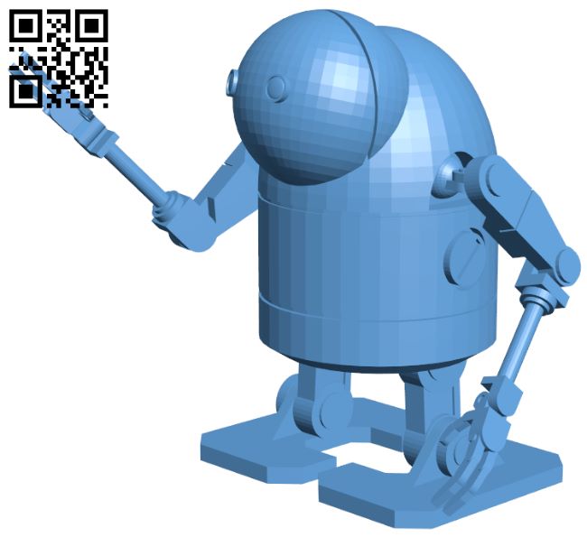 Machine Stubby - Robot H007581 file stl free download 3D Model for CNC and 3d printer