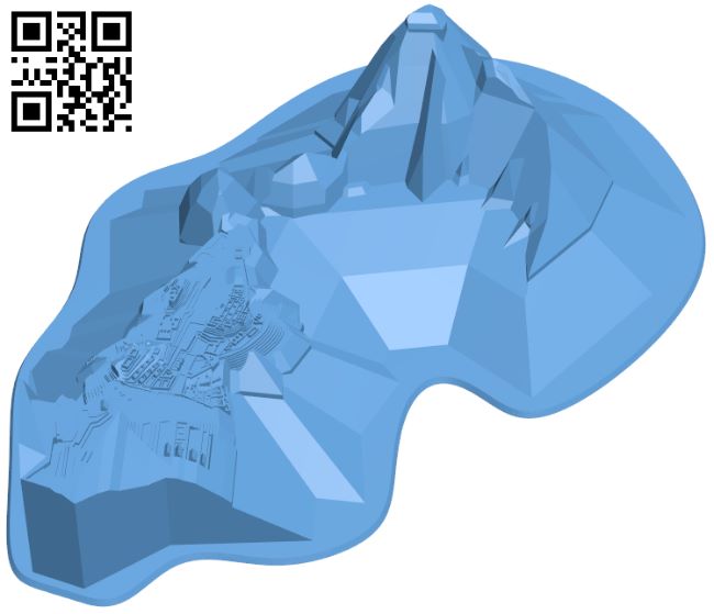 Machu Picchu - Peru H008332 file stl free download 3D Model for CNC and 3d printer