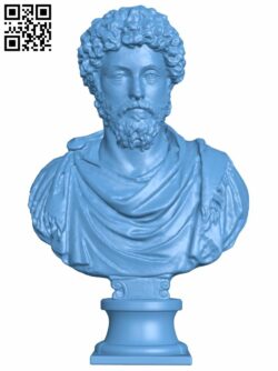 Marcus Aurelius at The Louvre, Paris H008120 file stl free download 3D Model for CNC and 3d printer