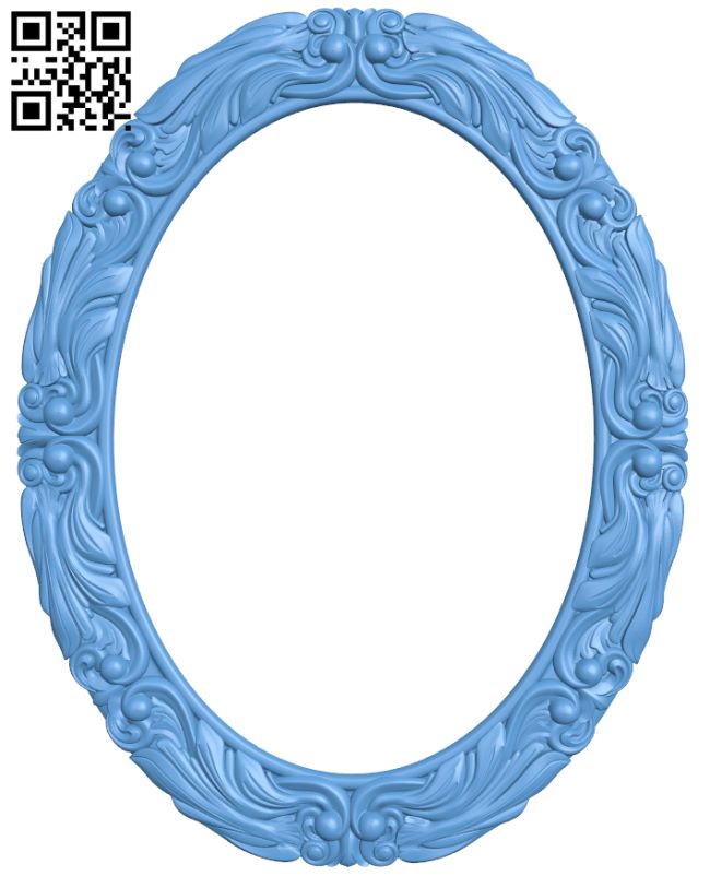 Mirror frame pattern T0000962 download free stl files 3d model for CNC wood carving