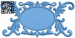 Mirror frame pattern T0000963 download free stl files 3d model for CNC wood carving