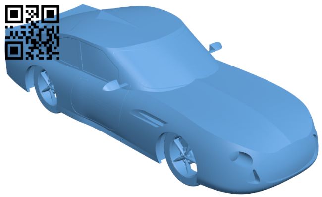 Mk. Omega car H008141 file stl free download 3D Model for CNC and 3d printer
