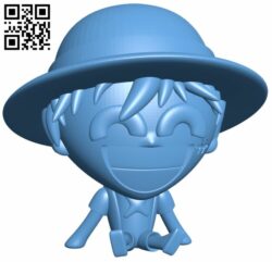 Monkey D Luffy – One Piece H008229 file stl free download 3D Model for CNC and 3d printer