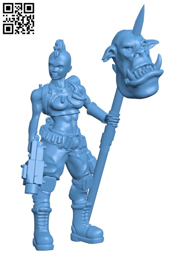 Monster Hunter Sargent H008231file stl free download 3D Model for CNC and 3d printer