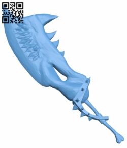 Monster hunter sword  H008337 file stl free download 3D Model for CNC and 3d printer