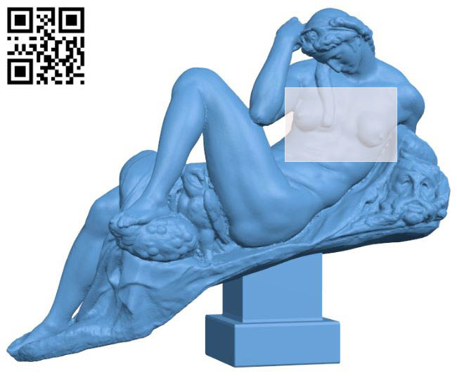 Night by Michelangelo H007630 file stl free download 3D Model for CNC and 3d printer