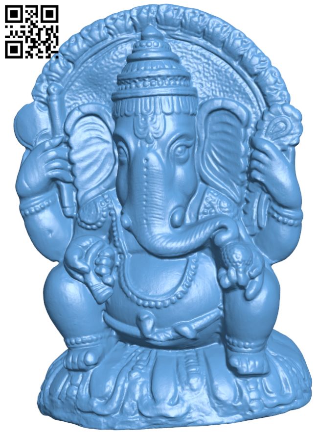 Omkara Ganesha H007587 file stl free download 3D Model for CNC and 3d printer