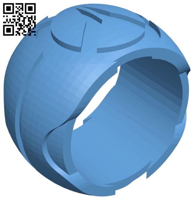 Overwatch Ring H007631 file stl free download 3D Model for CNC and 3d printer