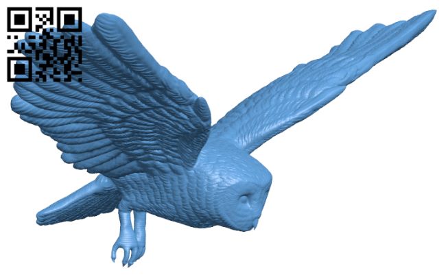 Owl H007778 file stl free download 3D Model for CNC and 3d printer
