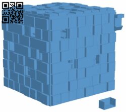 Parametric secret box H008151 file stl free download 3D Model for CNC and 3d printer