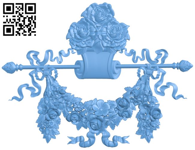 Pattern decor design T0000854 download free stl files 3d model for CNC wood carving