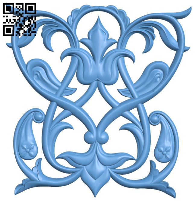 Pattern decor design T0001011 download free stl files 3d model for CNC wood carving