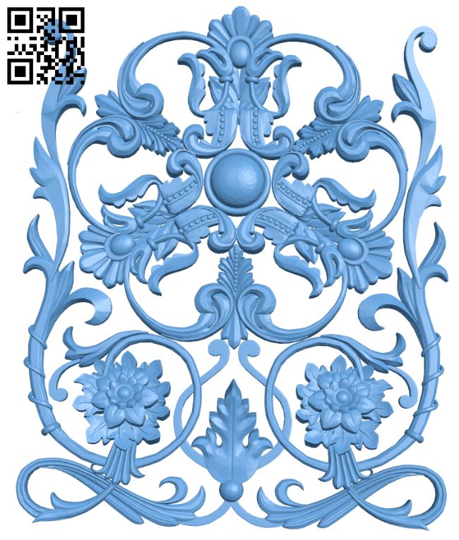 Pattern decor design T0001021 download free stl files 3d model for CNC wood carving
