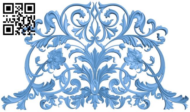 Pattern decor design T0001024 download free stl files 3d model for CNC wood carving