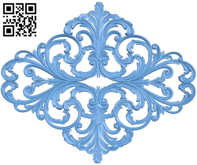 Pattern decor design T0001089 download free stl files 3d model for CNC wood carving