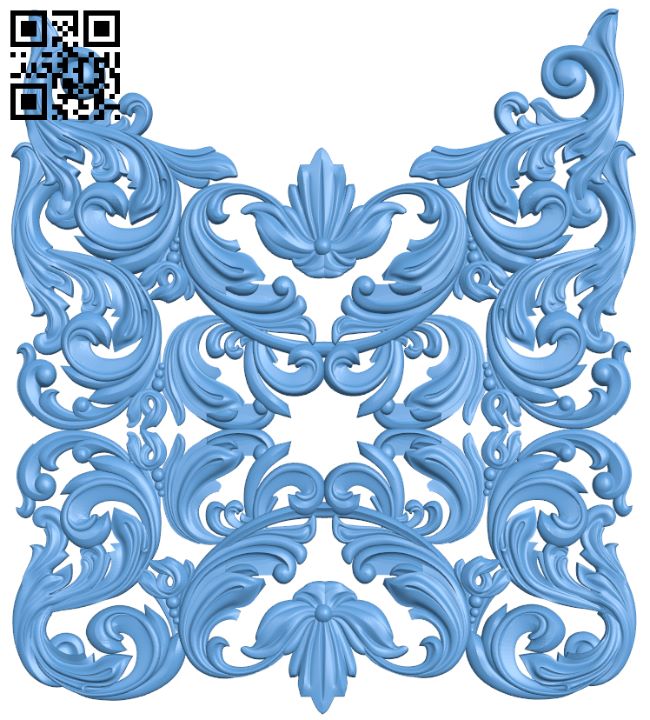 Pattern decor design T0001099 download free stl files 3d model for CNC wood carving
