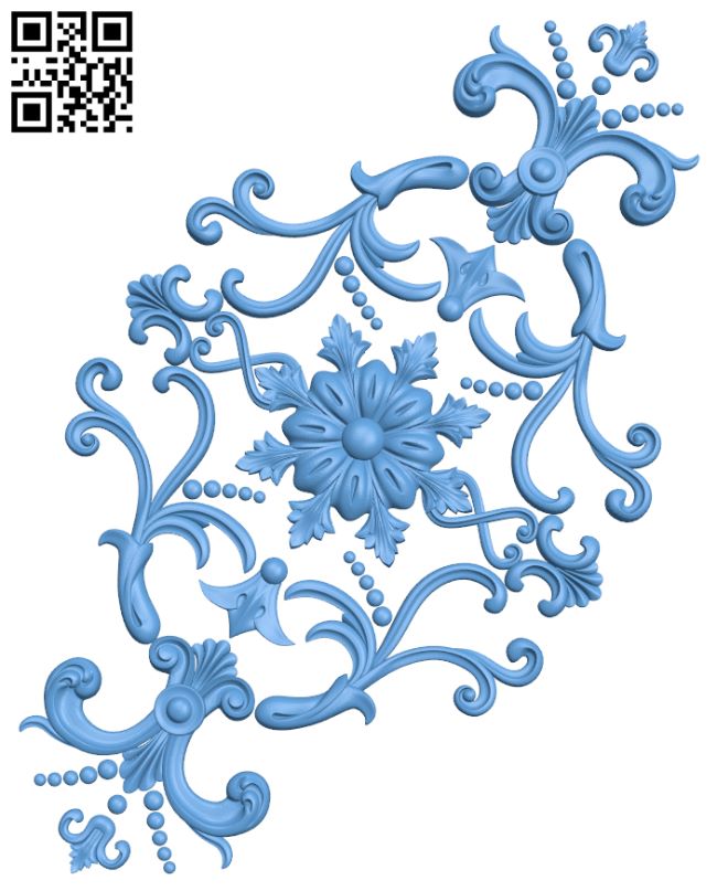 Pattern decor design T0001129 download free stl files 3d model for CNC wood carving