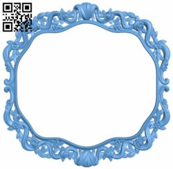 Picture frame or mirror T0000904 download free stl files 3d model for CNC wood carving