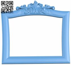 Picture frame or mirror T0001077 download free stl files 3d model for CNC wood carving