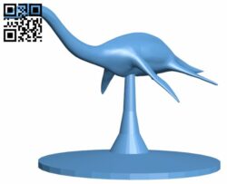 Plesiosaurus dinosaur H007917 file stl free download 3D Model for CNC and 3d printer