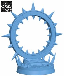 Portal Gate H008460 file stl free download 3D Model for CNC and 3d printer