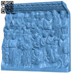 Presentation in the Temple and Flight into Egypt H007918 file stl free download 3D Model for CNC and 3d printer