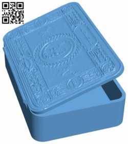 Princess Mary gift box H008157 file stl free download 3D Model for CNC and 3d printer