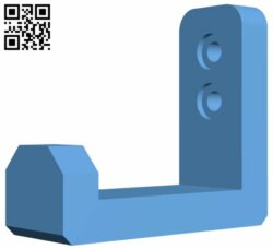 Prop wall mount H007919 file stl free download 3D Model for CNC and 3d printer