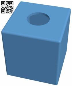 Push button case H007787 file stl free download 3D Model for CNC and 3d printer