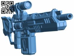 Rec toy gun H008159 file stl free download 3D Model for CNC and 3d printer