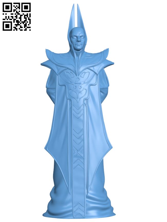 Red Wizard H008462 file stl free download 3D Model for CNC and 3d printer
