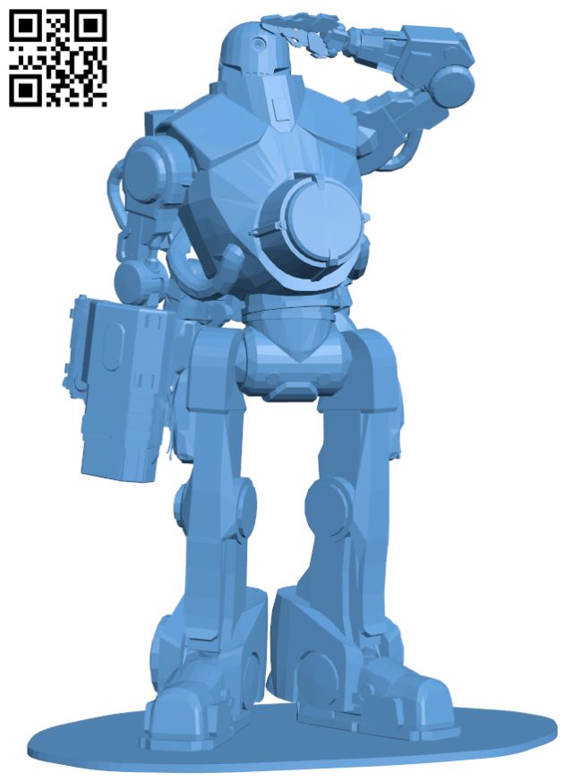 Robot Bucket From Evolve H008160 file stl free download 3D Model for CNC and 3d printer