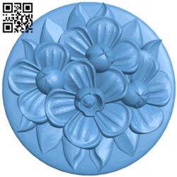 Round pattern T0001008 download free stl files 3d model for CNC wood carving