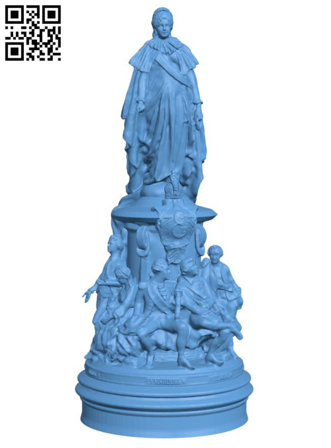 Sculpture group H007927 file stl free download 3D Model for CNC and 3d printer