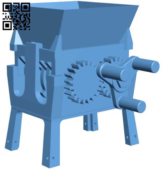 Shredder V8 Gears H008289 file stl free download 3D Model for CNC and 3d printer
