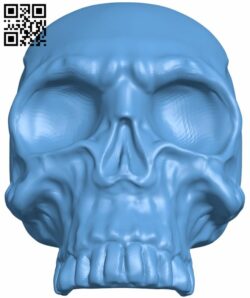 Skull H007977 file stl free download 3D Model for CNC and 3d printer
